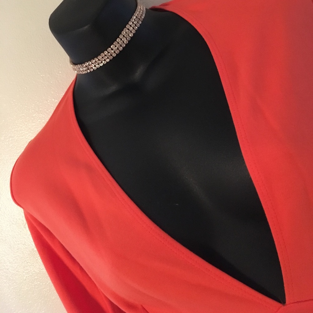 Mandarin Orange Dress